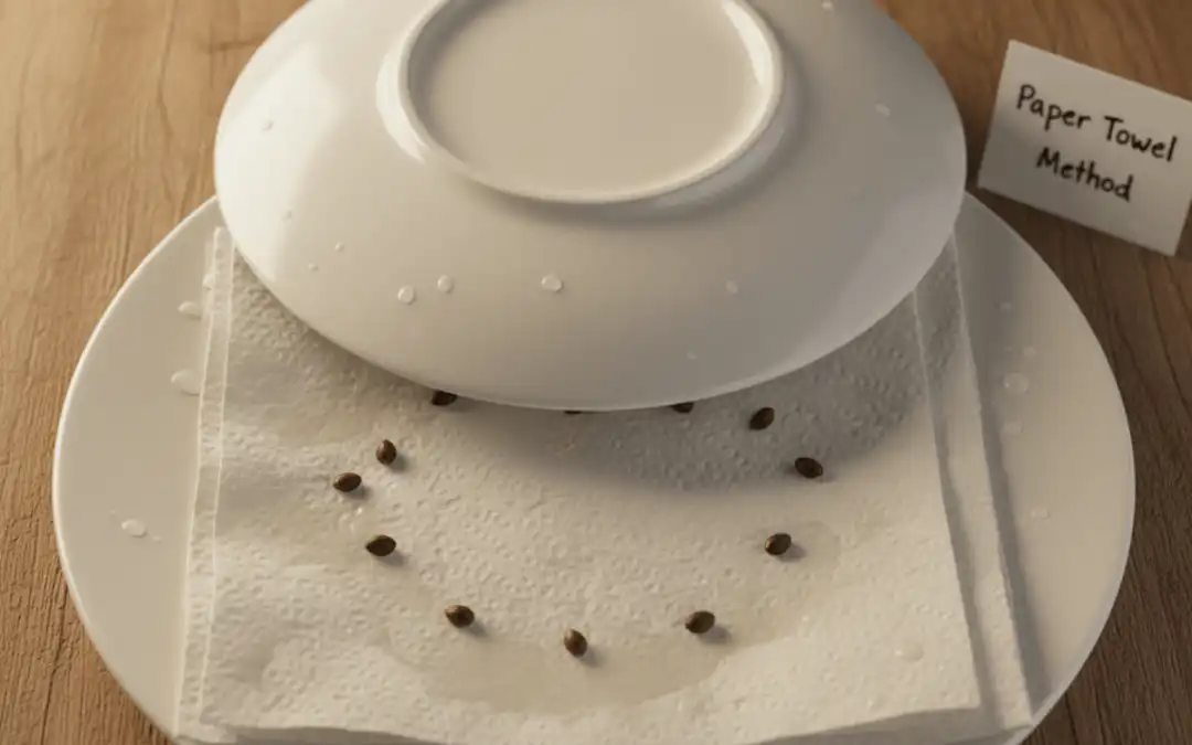 The Paper Towel Method for Cannabis Seeds — Complete Guide