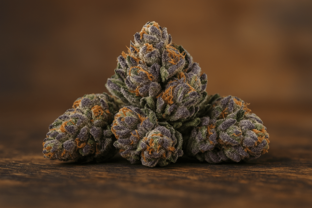 zkittlez buds on a table