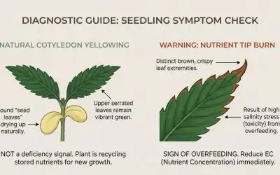 When to Start Feeding Cannabis Seedlings