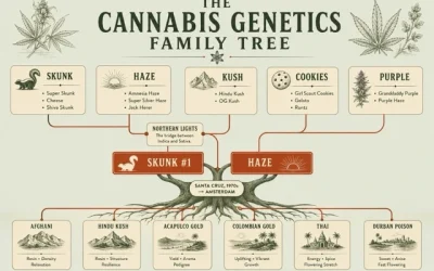 The Family Tree of Modern Cannabis: How Today’s Most Famous Strains Are Connected