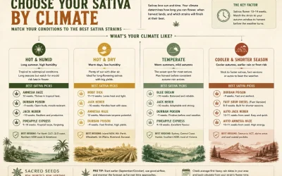 Best Sativa Strains for Australian Growers — A Region-by-Region Guide